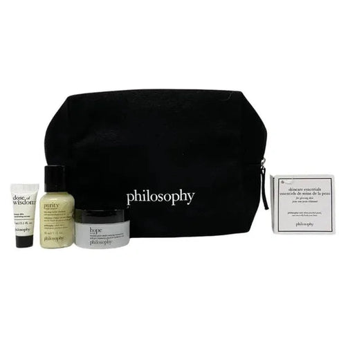 Philosophy Cleanser Gift Set 30ml Face Cleanser + 15ml Day Cream + 3ml Skin Serum